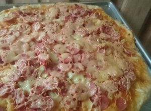 Foto resep Pizza homemade kraft quick melt lembut
