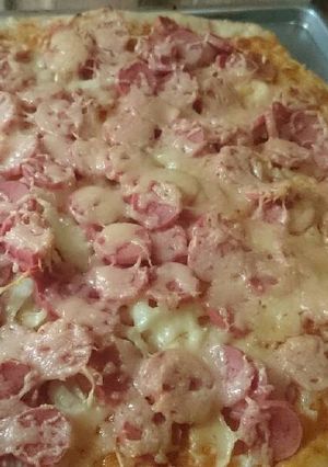 Foto resep Pizza homemade kraft quick melt lembut