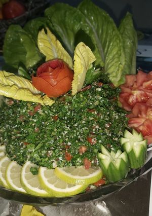 صورة لوصفة تبولة