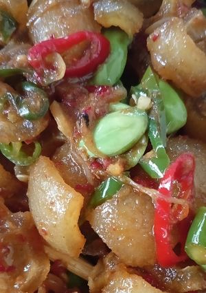 Foto resep Tumis Kikil Petai