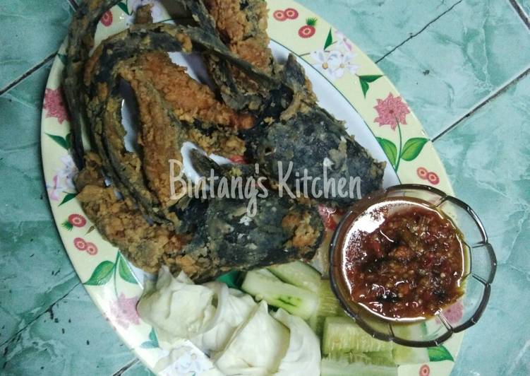 Tutorial memasak Lele Terbang (kriuk sampai ke duri-duri nya) gurih