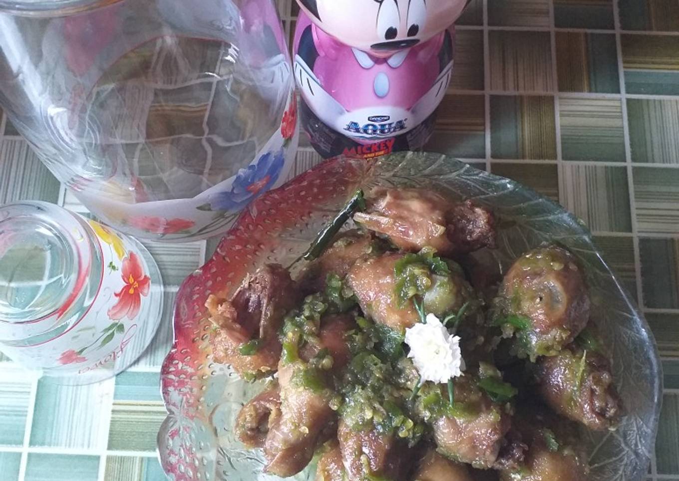 Kepala ayam sambal ijo