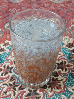عکسی از دستور شربت تخم شربتی و خاکشیر