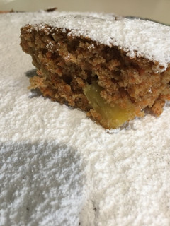 Una foto de Bizcocho de Zanahoria y Especias (carrot cake)