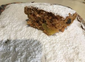 Una foto de Bizcocho de Zanahoria y Especias (carrot cake)