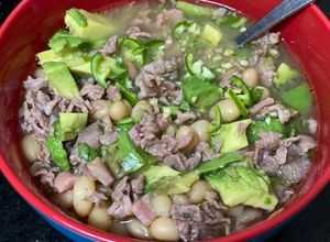 Una foto de Carne en su jugo fácil