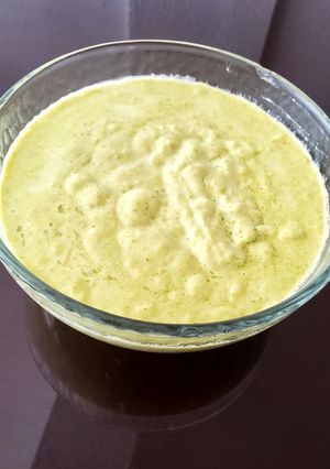 Una foto de Chile de aceite verde