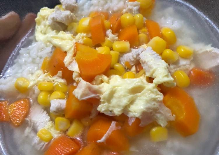 Resep MANTAP! Sop ayam wortel jagung telur masakan rumahan simple