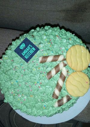 A picture of Cake's decoration.