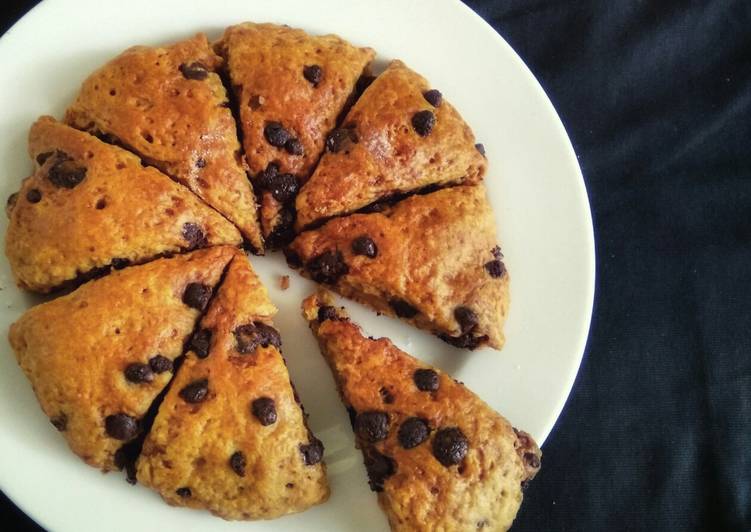 Bagaimana Membuat Chocochips Scones ❤❤❤ Anti Gagal