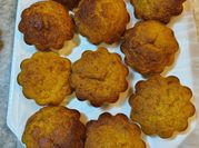 Una foto de muffins yogur
