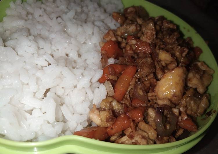 Telur orakarik wortel kecap (bekal kerja sif siang)π Telur orakarik wortel kecap (bekal kerja sif siang)π