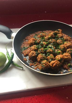 A picture of Spicy Lamb meat balls.