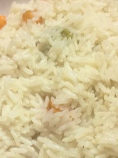 صورة لوصفة رز ابيض بطريقتي