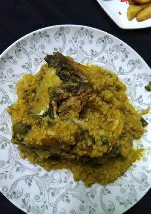 কাতলা মাছের মাথা দিয়ে মুরোঘন্ট রেসিপির প্রধান ছবি