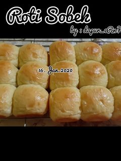 Foto resep Roti Sobek Dengan Metode Water Roux