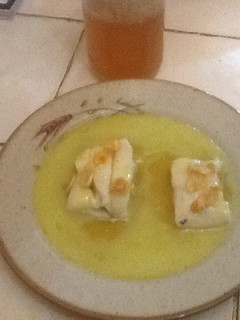 Una foto de Bacalao con miel