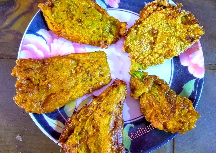 Pumpkin Flower Fritters