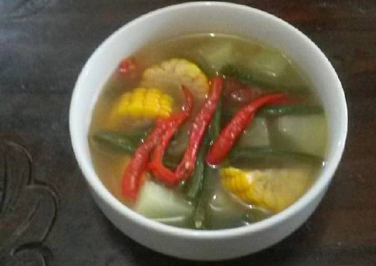 Resep Sayur asem bening yang praktis