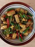 Oseng Buncis Tempe