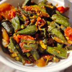 Butter Bhindi Masala A picture of Butter Bhindi Masala.