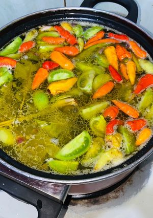 Foto resep Ayam kuah garang asam