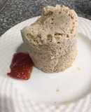 Muffin saludable con harina de almendras en 1 minuto y medio