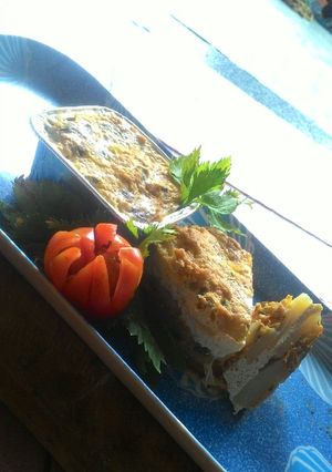 Foto resep Lasagna kentang real food untuk diet kenyang