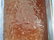 Une photo de fondant chocolat