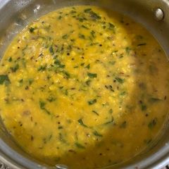 A picture of Methi dal.