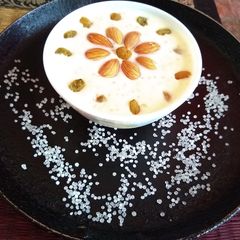 Sabudana kheer A picture of Sabudana kheer.