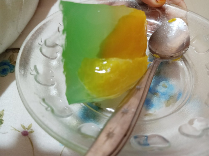 Resep Puding Buah Lapis Istimewa