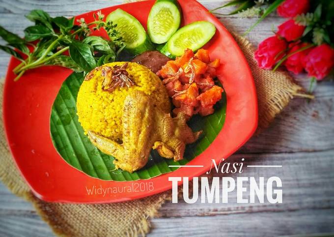 Cara Gampang Menyajikan Nasi Tumpeng enak yang Lezat