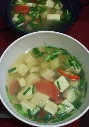 Foto resep Sop tahu putih asam pedas