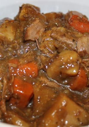 A picture of Beef stew.