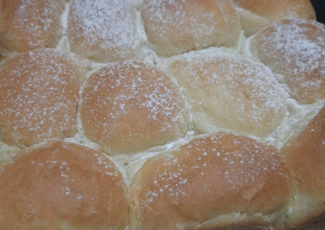 Cream Cheese Roll Buns. Dengan Bread maker