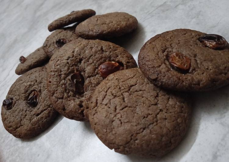 Easiest Way to Prepare Favorite Eggless Chocolate Cookies
