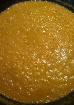 A picture of Roasted Bell Pepper Sauce.