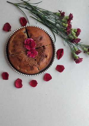 عکسی از دستور 🌸🌹 کیک دورنگ 🌹 🌸