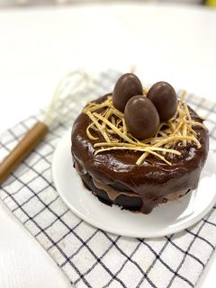 Una foto de Mona de Pascua de Chocolate