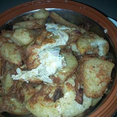 A picture of Yam in Egg.