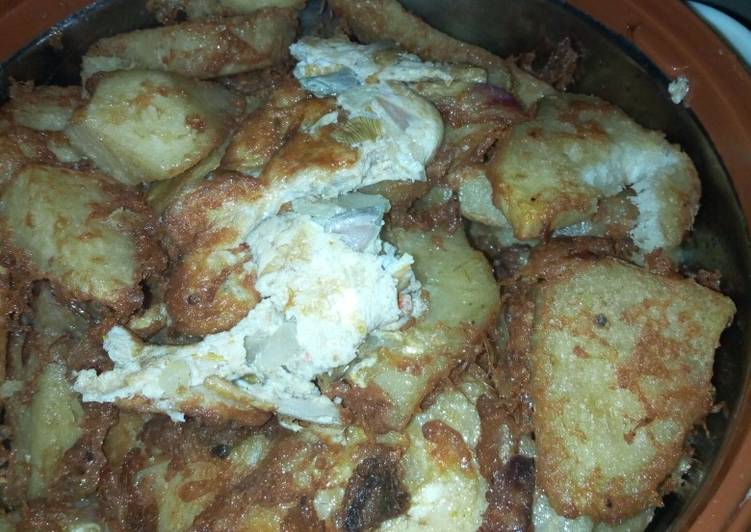 Yam in Egg