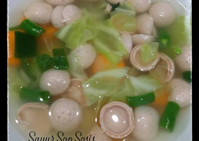 Sayur Sop Sosis