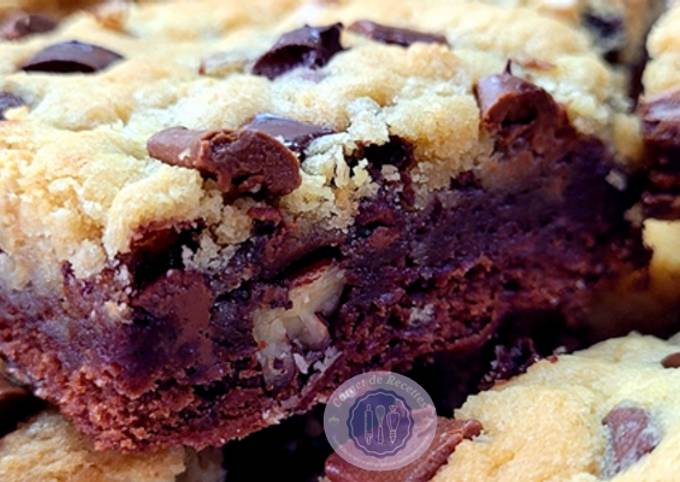 🍪BROOKIES : Mi-brownie, mi-cookie