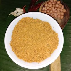 A picture of Peanuts dry chutney.