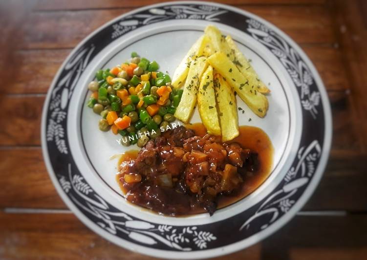 Resep Steak Daging Ala Rumahan Oleh Yunitha Sari Cookpad