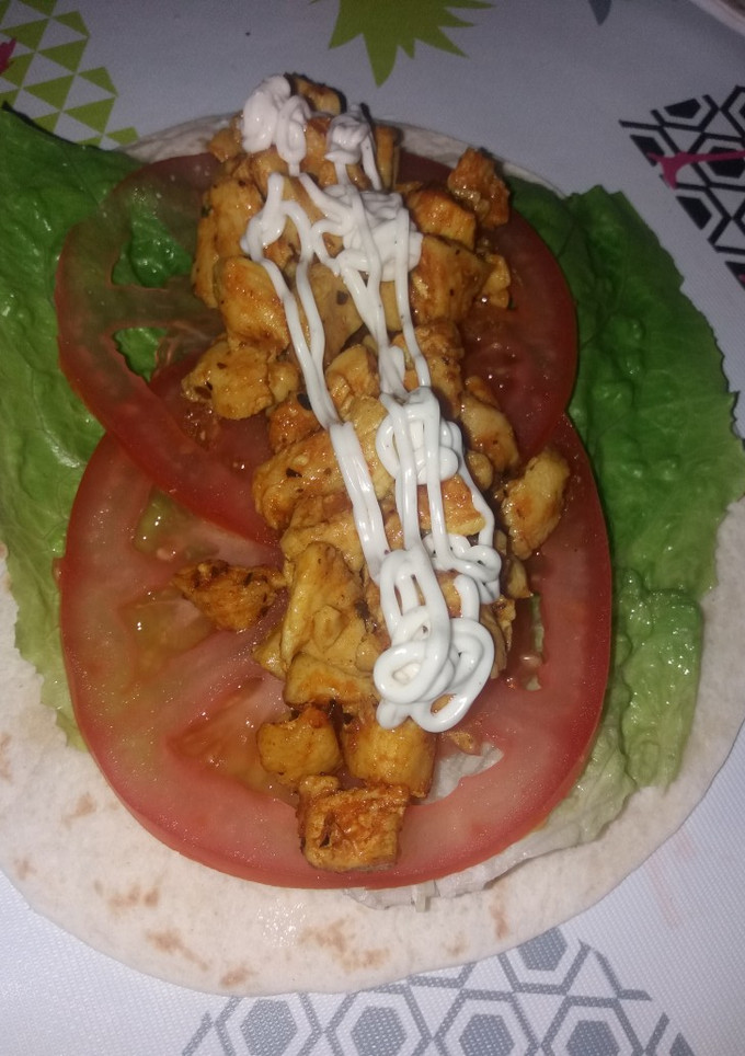 Una foto de Fajita de pollo