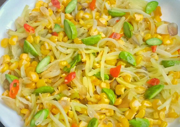 Cara mudah Membuat Tumis Pedas Labu Siam, Bikin Ngiler