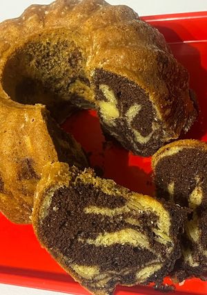 Gyors kakaós-mandulás kuglóf recept fotója