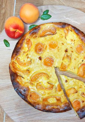 A picture of Apricot Clafoutis.